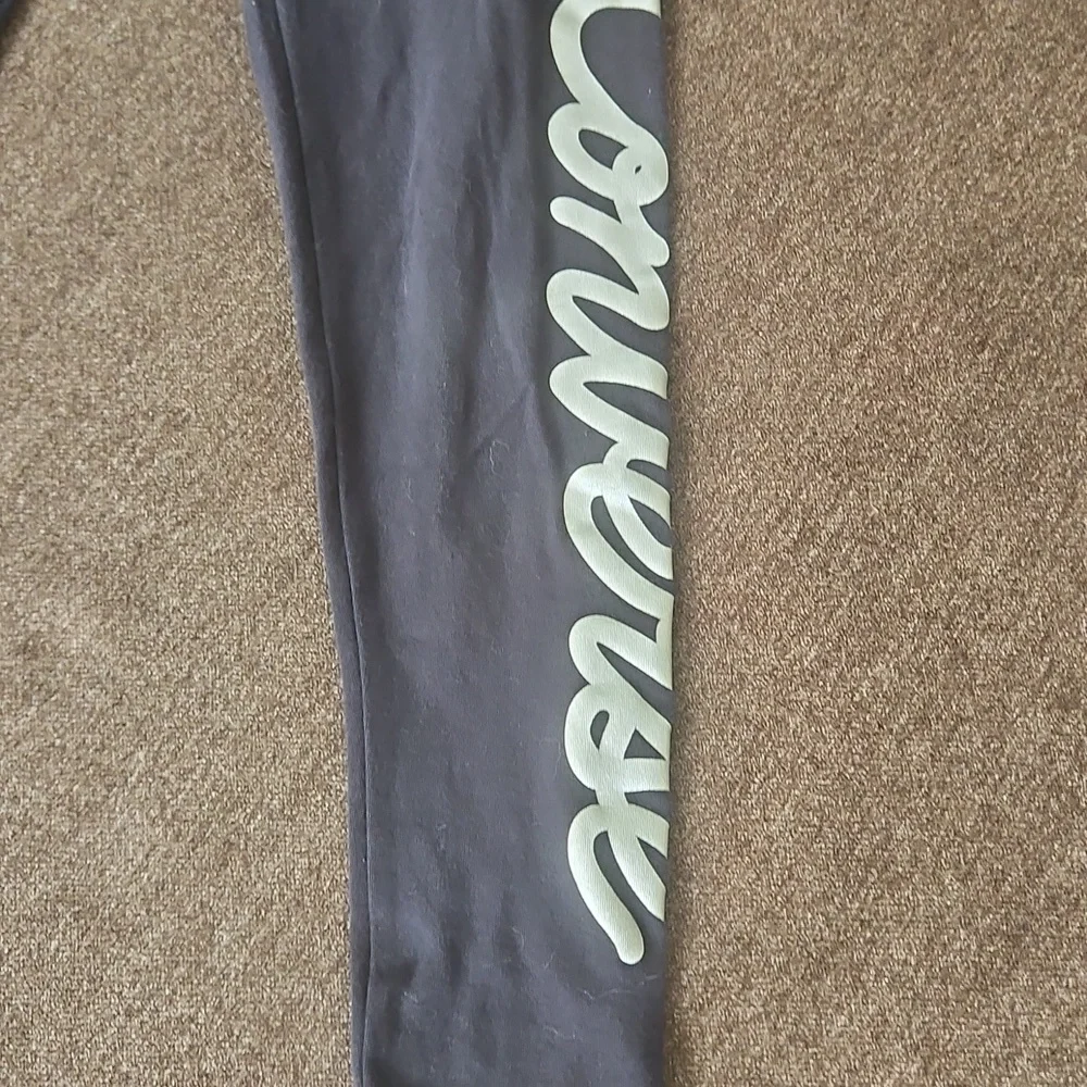 Converse Black Leggings with Logo